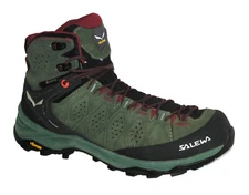Salewa Alp Trainer 2 Mid GTX Waterproof Hiking Boots Women USA Sz 8 EUR 39 Green