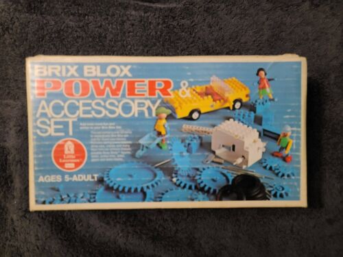 Vintage Brix Blox brick set and Brix Blox Power Accessory Kit - Picture 1 of 5