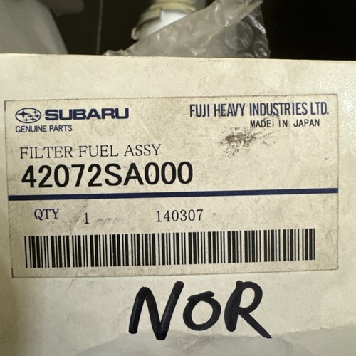 42072SA000 Subaru Filter Fuel Pump NEW Genuine OEM Forester, Impreza, Outback - Picture 4 of 4