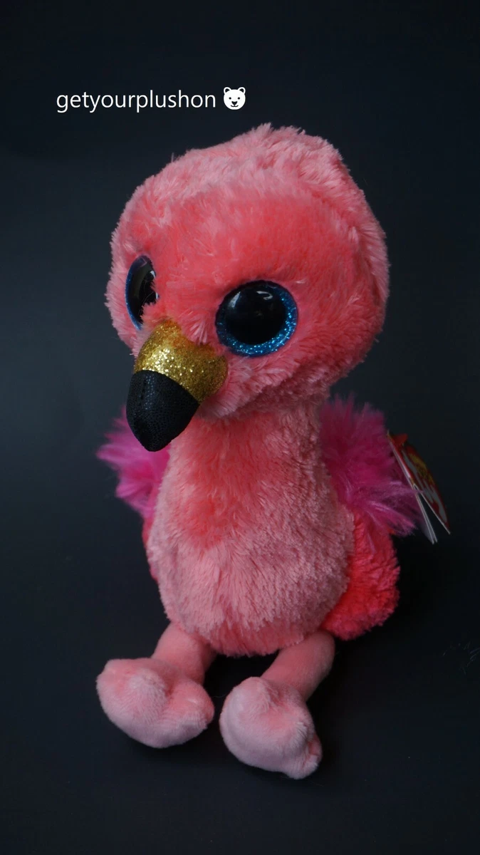 TY BEANIE BOOS GILDA THE PINK FLAMINGO PLUSH eBay