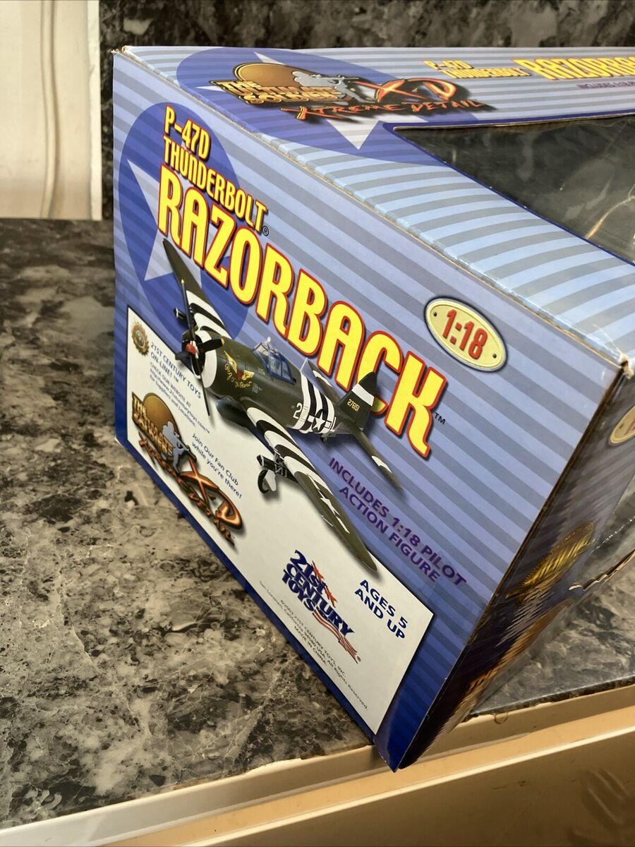 21st Century Toys 1/18 P-47D Military Airplane Kit 21st Century Toys 1/18 P-47D Military Airplane Kit