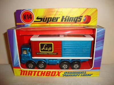 MATCHBOX SUPER KINGS K-14 SCAMMELL ''FREIGHT LINER'' - TOP in OVP
