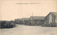 Military Entrees Saint-Denis WW1 Vintage Postcard 01.75