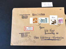 Briefmarken Aus Nachlass BRD Einschreiben