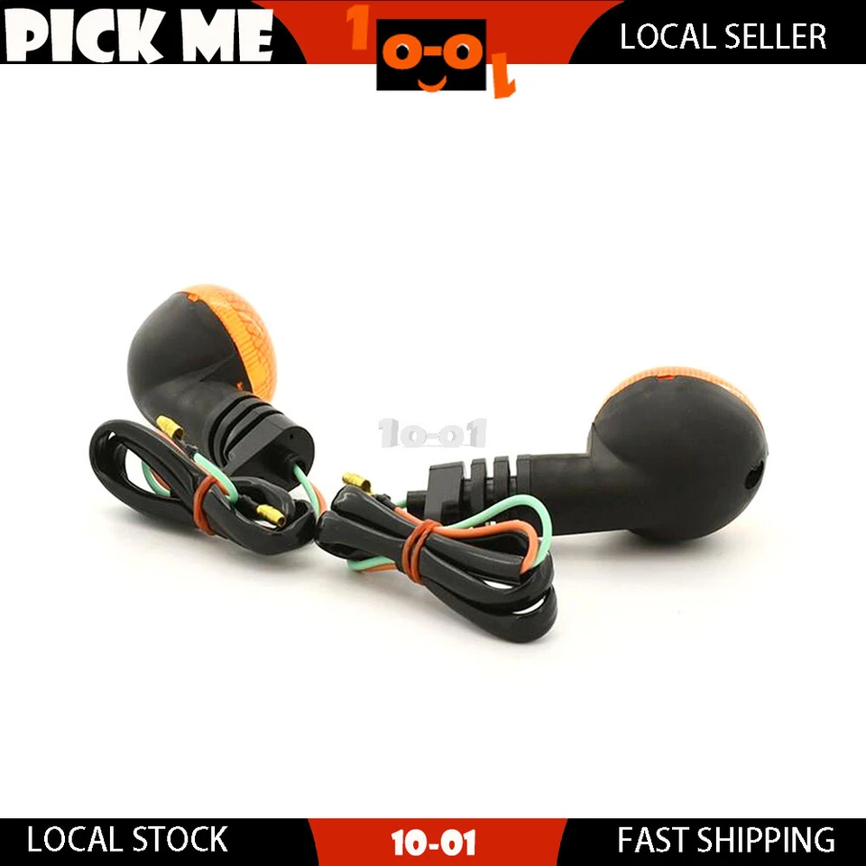 Par de indicadores delanteros o traseros para Husqvarna WR125 2003-2008 2009 2010 2011 2012 Foto 3 de 4