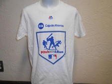 New- MLB Pitch Hit Run Youth M 10/12 Medium Shirt by Majestic