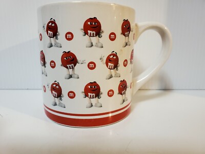 Nice Red M&M Coffee Mug Cup 2018 Mars Limited Edition