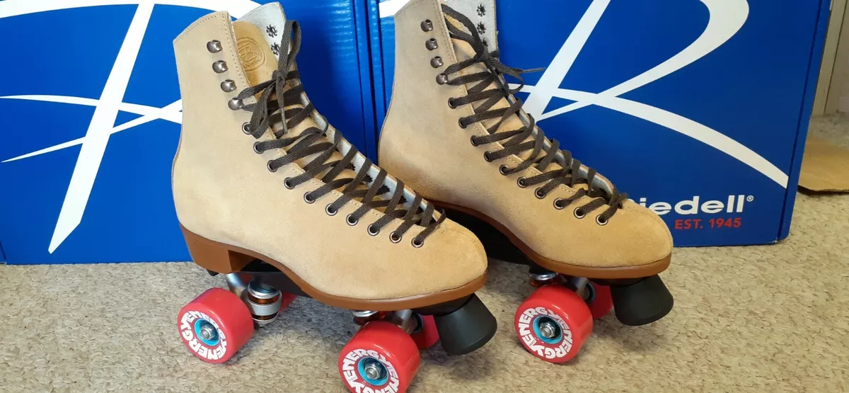 Riedell suede hotsell roller skates