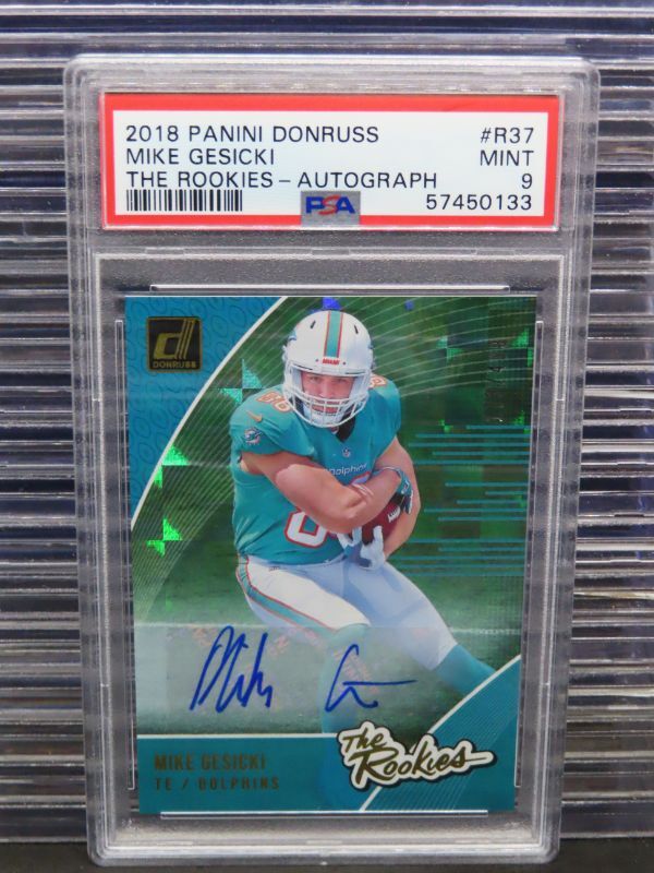 Mike Gesicki Panini Donruss the Rookies #R37 Base