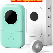 Phomemo D30 Label Maker Machine with Tape, Bluetooth Thermal Mini Label Printer