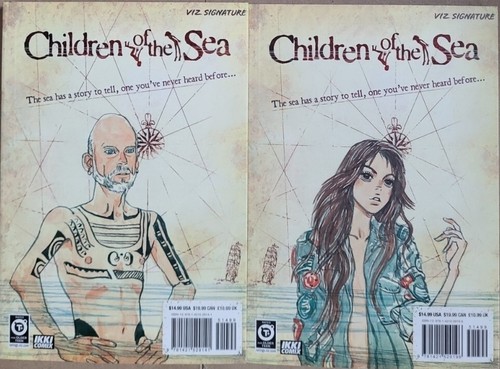 Children of the Sea Mangs Band 1,2,4 Taschenbuch Daisuke Igarashi Englisch Posten Neu