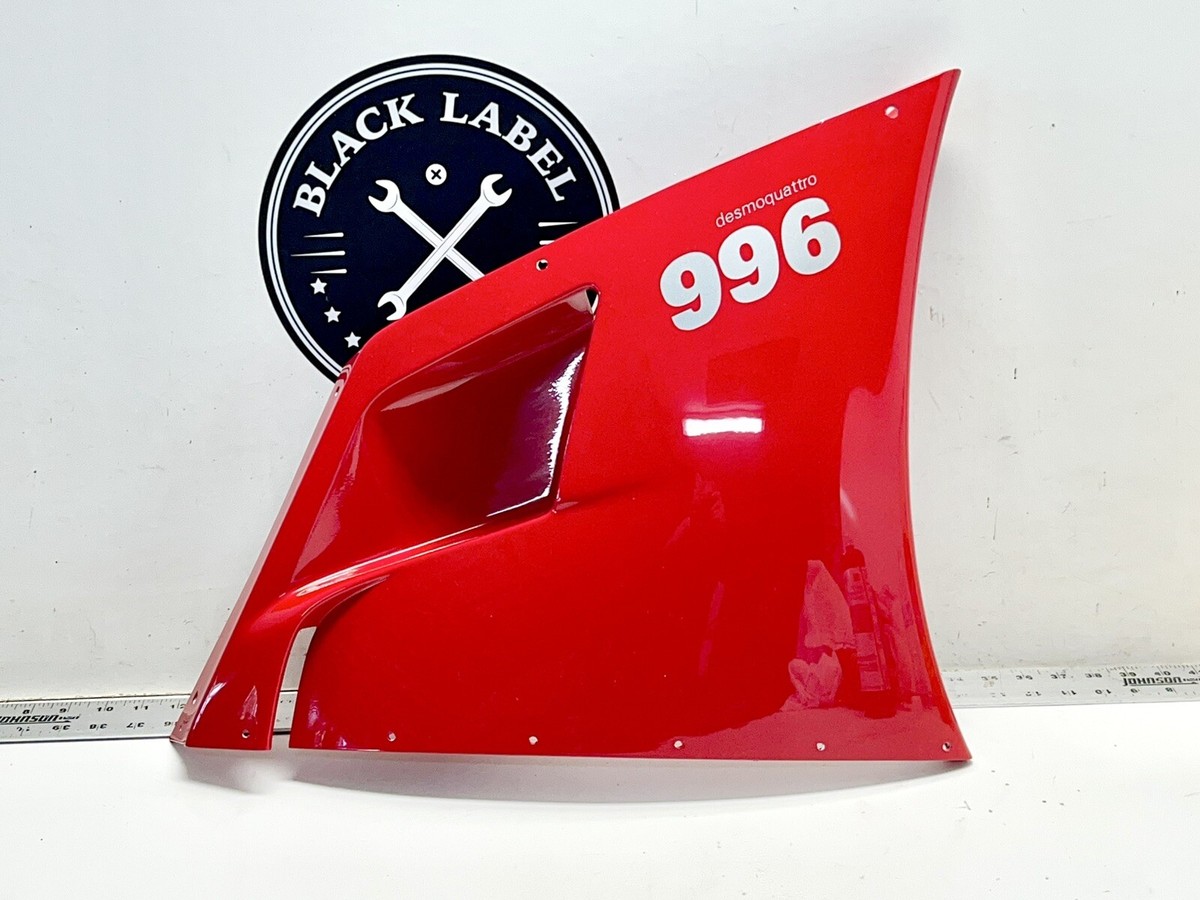 New Genuine OEM Ducati 996 748 916 Red Mid Fairing Cowling Right
