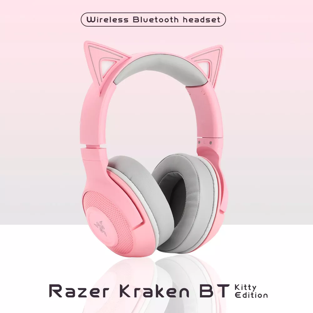 Razer Kraken Kitty Edition Wireless Gaming Headphones - Versus Gamers