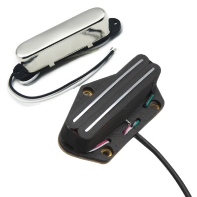 FLEOR Neck +Dual Rails Humbucker Bridge Pickup passend für TL Gitarre