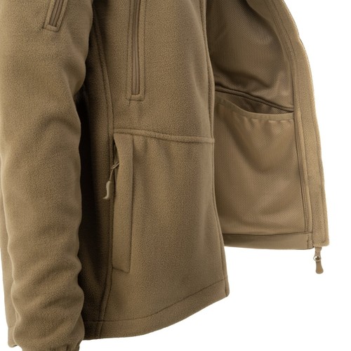 HELIKON TEX® PATRIOT MK 2 Outdoor Hybrid Fleece Jacket - Black - Picture 9 of 11