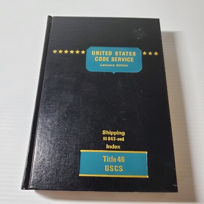 United States Code Service Lawyers Edition  Title 46 Shipping ss 843-end Index 