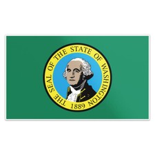 Washington State - Car Bumper Sticker Vinyl Art Decal