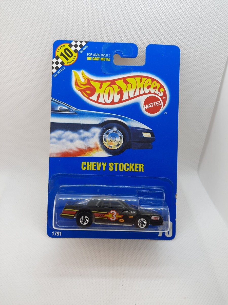 1990 Hot Wheels Blue Card Chevy G-Body Stocker #70 Sealed Speed
