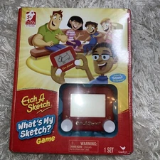Cardinal Etch A Sketch What's My Sketch Game Board 4+ Player Game New In Box