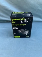 24V Compact Battery Charger (Genuine Greenworks Charger) New Open Box 