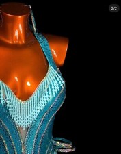 Latin Ballroom dance dress, size XS/S