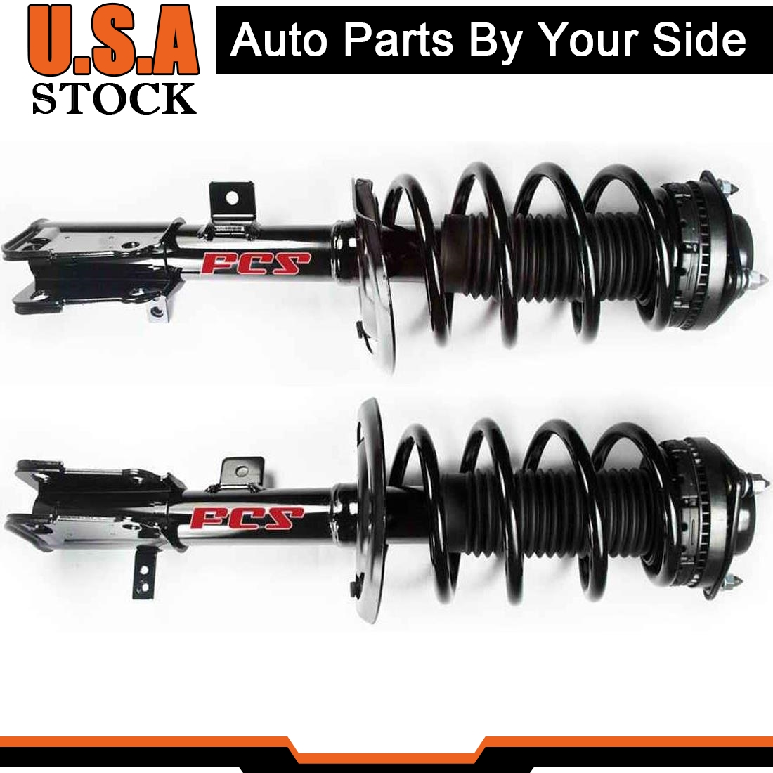 2011-2014 Chrysler 200 Convertible Front Struts & Sway Bar Kit