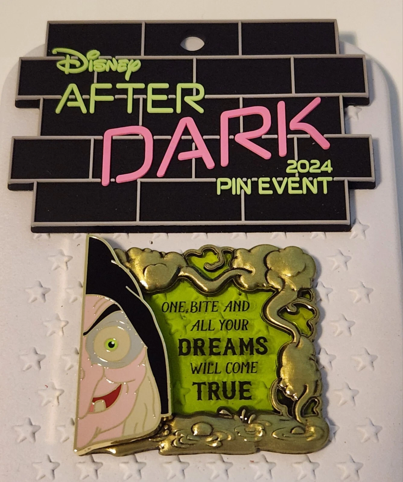 Disney After Dark Vile Words Of Wisdom Pin - Old Hag