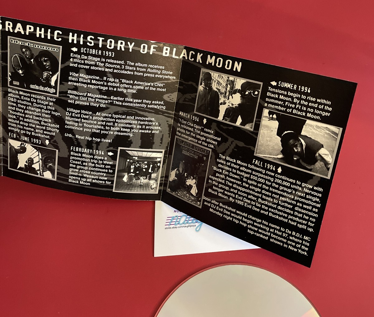 Diggin' In Dah Vaults Black Moon CD 1996 Nervous Records