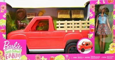 Barbie Sweet Orchard Farm Truck and 