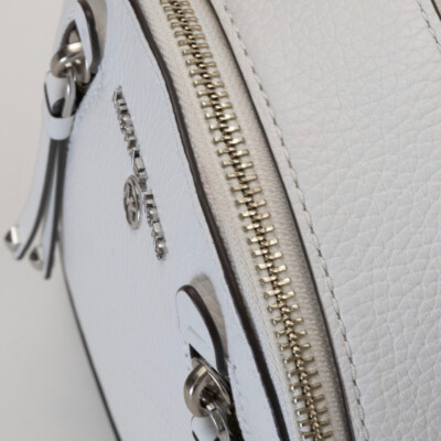 Michael Michael Kors Brooklyn Mini Leather Backpack White  display picture 3