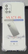 Clear Soft TPU Case Slim Shockproof Back Cover Case for Samsung Galaxy A71 4G