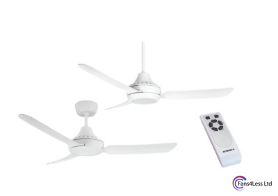 Strophe Deckenventilator 48'' Destratifizierung Sweep Lüfter 230 V Geschwindigkeit steuerbare LED