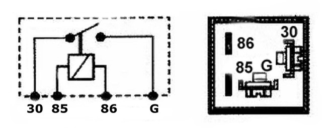 Реле 33ra 12v