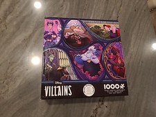 Disney Villains 1000 Puzzle New Ceaco Disney Jafar Maleficent Ursula