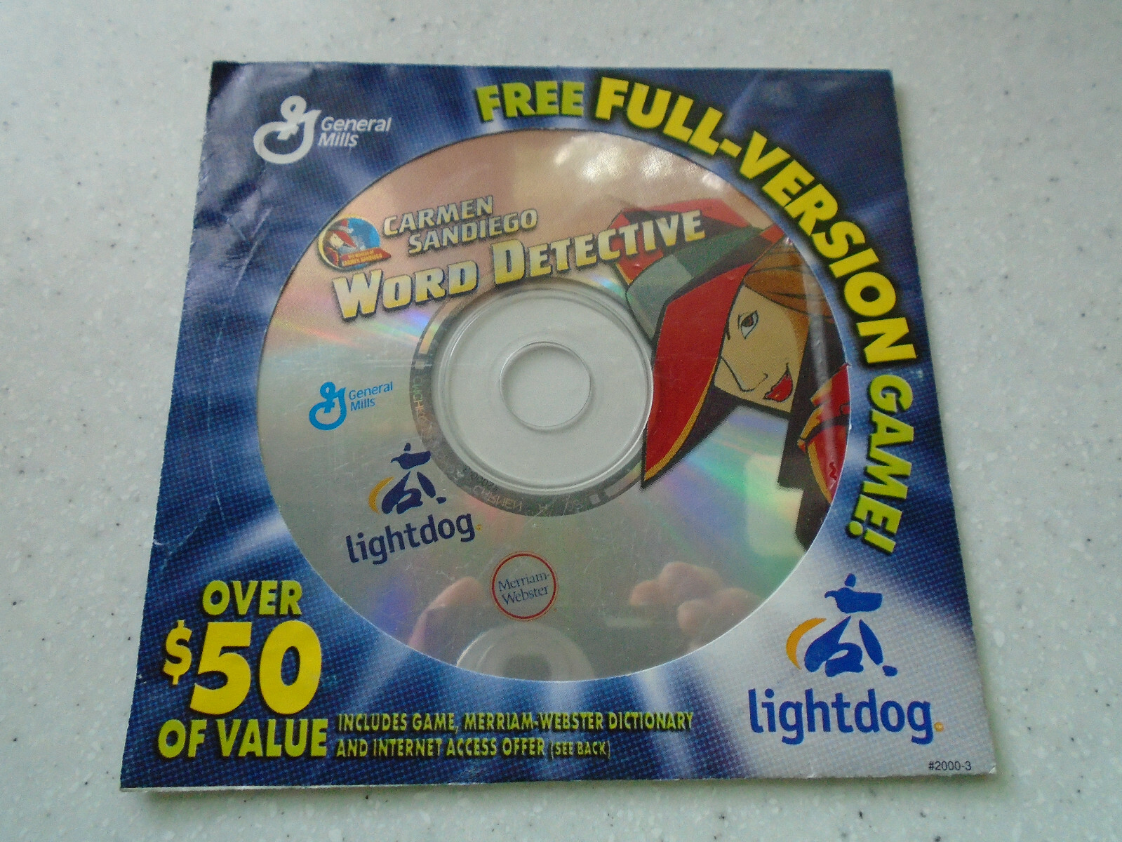 General Mills PC Games MONOPOLY Scrabble OPERATION Arcade CARMEN SANDIEGO Promo