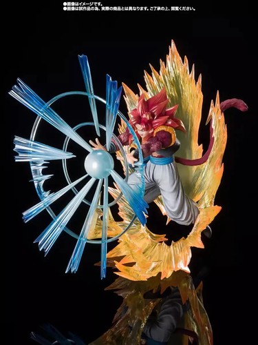Figuarts ZERO Super Saiyan 4 Gogeta Dragon Ball GT Figure Bandai Manga Toy Gift - Imagen 3 de 7