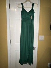 FORMAL FLOOR LENGTH DRESS, SIZE: 4, WEDDING, PROM, BLACK TIE