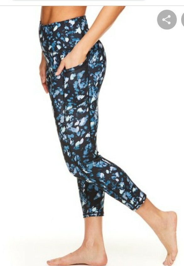 Gaiam Om High Rise Yoga Capri
