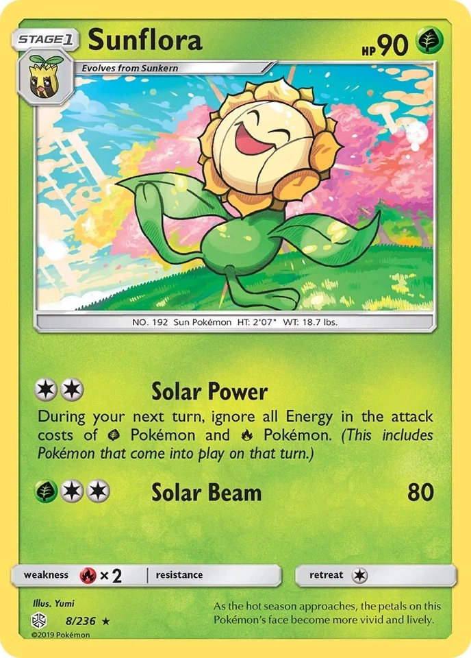Sunflora 8/236 Sm-Cosmic Eclipse