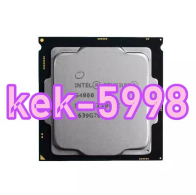 1PC G3900 G4600 3930 4400 4560 Desktop Chip CPU LGA1151 port #LL