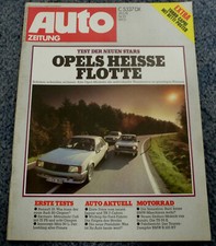 Auto Zeitung 25/1978  Zakspeed Ford Capri Betti Poster, Irmscher Opel Tuning