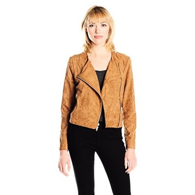 BB Dakota Women's Allerton Faux Suede Moto Jacket - Choose SZ/Color