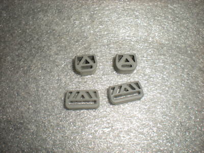 OEM Genuine DEEBOT X2 OMNI Robot Vacuum & Mop Lot Of 4 Front Bumper Rubber Pads