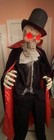 Spooky Village 72” Animated Lifesize Skeleton Vampire Retired Halloween Prop  — photo 6