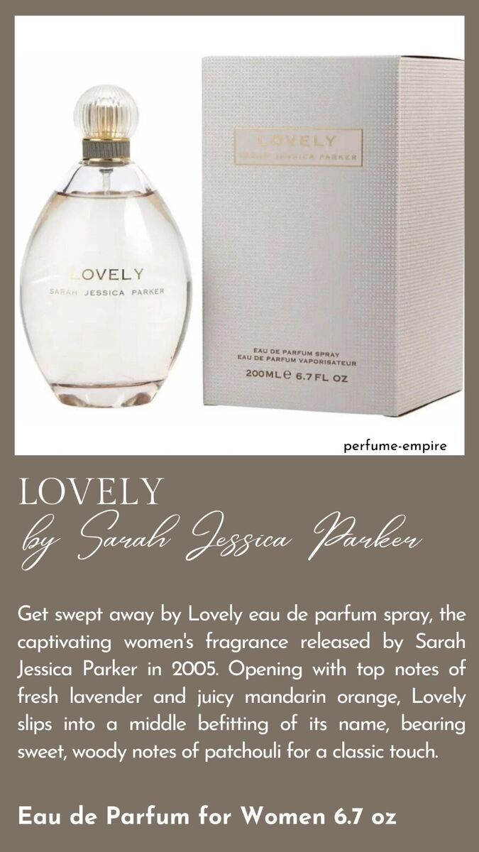 Lovely Eau De Parfum Spray By Sarah Jessica Parker - 6.7 oz Lovely Eau De Parfum Spray By Sarah Jessica Parker - 6.7 oz