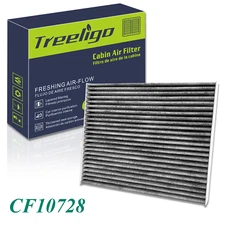 Treeligo CF10728 Cabin Air Filter For Hyundai Accent/Elantra/Kia Forte/Forte5