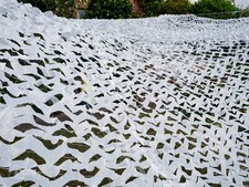 Tarnnetz weiß Sonnenschutz Wintergarten Party in allen Farben und Größen