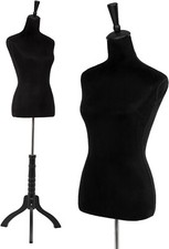 Sewing Mannequin Torso Manikin Dress Form 53-67 Inch Height Adjustable Female