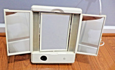 GE Two-Sided Lighted Makeup Mirror with 5X Magnification