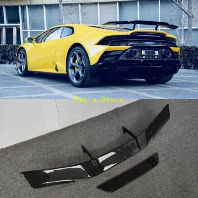 Carbon Fiber Rear Trunk Spoiler Wing For Lamborghini Huracan LP580 LP610 N Style